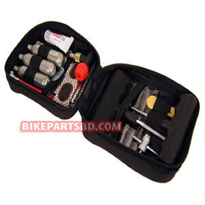 Tire Puncture Repair Inflation Inflator Tool Kit Motorcycle ATV QUAD Dirt Bike
