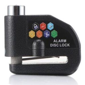 Motorcycle Bike Alarm Lock Anti-theft Wheel Disc Brake Security Lock 110DB Loud