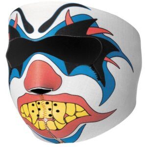Zan Headgear Clown Face Neoprene Full Face Mask