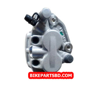 Mukut Front Brake Disc Caliper for Bajaj Pulsar 150 | 150 NS | 160 NS | 180 | 200 | 220 | Discover 100 | 125 | Silver