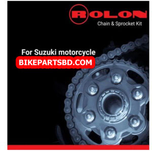 ROLON Chain & Sprocket Kit for SUZUKI Gixxer 150 (4 Hole|45T-15T-132L)