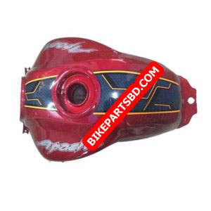 Ensons Petrol Tank for TVS Apache RTR 160 (Red)