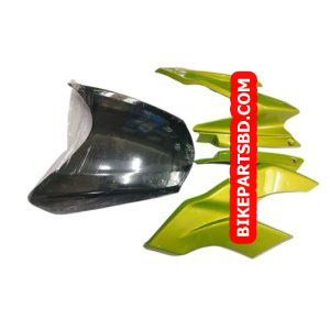 Visor for TVS Apache RTR 160 New Model | RTR 180 New Model | Green | Front Fairing or Doom