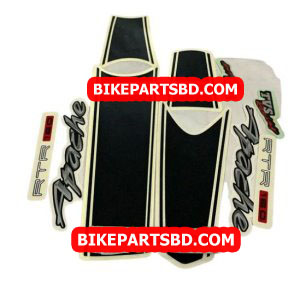 Graphics Sticker Set for TVS Apache RTR 160 | Red Bike | Vinyl Decal Set | Both Sides