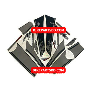 Graphics Sticker Set for TVS Apache RTR 160 | Hyper | Red Bike | Vinyl Decal Set | Both Sides