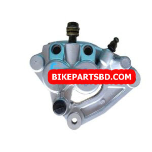 Mukut Front Brake Disc Caliper for Bajaj Pulsar 135 | XCD 135 | Discover 135 | 150 | 100T | 100M | 125T | 125ST | 150F | Silver