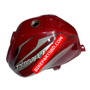 Ensons Petrol Tank for Bajaj Discover 125ST/ 100T (Red)