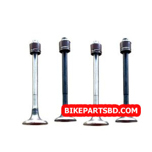 Engine Valve Set for Bajaj Discover 125 ST New Model | 4 Valves with Seal