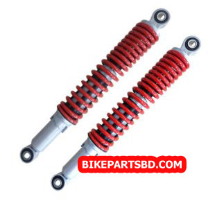 Rear Shock Absorber for Hero Glamour | Passion | Passion Plus | Passion Pro | Set of 2 | RED