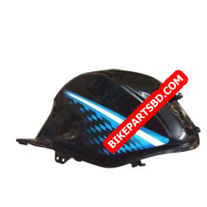 Ensons Petrol Tank for Hero Glamour BS4 | Black & Blue