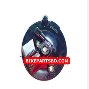 Front Drum Plate for Hero Super Splendor | Glamour | Glamour Alloy Wheel | Splendor Pro | NXG | Passion Pro | Splendor Plus | Passion Plus | Plate Colour Black
