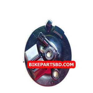 Front Drum Plate for Hero Super Splendor | Glamour | Glamour Alloy Wheel | Splendor Pro | NXG | Passion Pro | Splendor Plus | Passion Plus | Plate Colour Black
