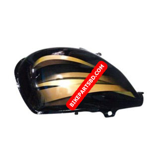 Ensons Petrol Tank for Hero Splendor 2019 | Black & Golden
