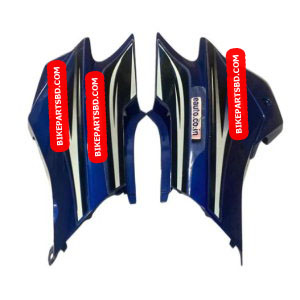 Side Panel for Hero Super Splendor | Type 2 | Type 4 Sticker | Blue Colour