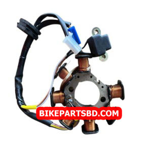 Stator Coil Plate Assembly for TVS Jupiter | Wego | Pep Plus | (7 Pole) 3+2 Pin
