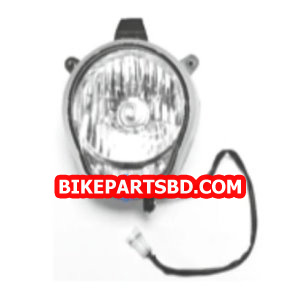 Head Light Assembly for Bajaj Avenger Street New | Black