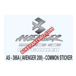 Graphics Sticker Set for Bajaj Avenger 200 | Common Sticker | Both Sides
