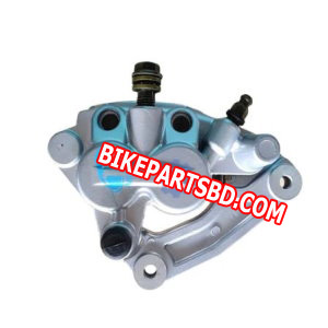 Mukut Front Brake Disc Caliper for Bajaj Pulsar 135 | XCD 135 | Discover 135 | 150 | 100T | 100M | 125T | 125ST | 150F | Silver