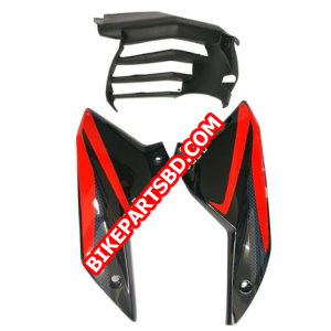 Engine Guard for Bajaj Pulsar 150 | Pulsar 180 | Black & Red
