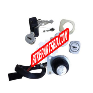 Spark Minda Ignition Lock Set for Bajaj Pulsar 150/ 180 BS4 (Only Petrol Tank Cap)