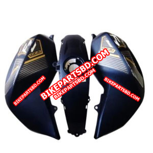 Buy Tank Cover with Graphics for Yamaha FZ S V2.0 Matt Dark Blue Set of 3 in Bangladesh BikePartsBD