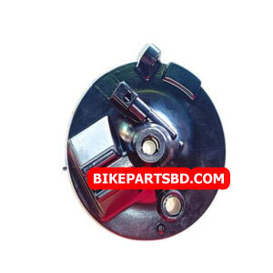 Front Drum Plate for Bajaj Platina Alloy Wheel | Discover 100 | Plate Colour Black
