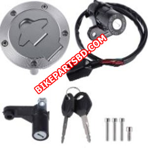 Yamaha FZS v2 Ignition Switch Lock Fuel Gas Cap Key Set