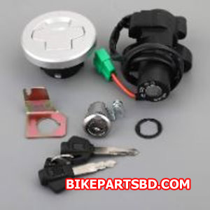 Suzuki Gixxer Ignition Switch Lock Fuel Gas Cap Key Set