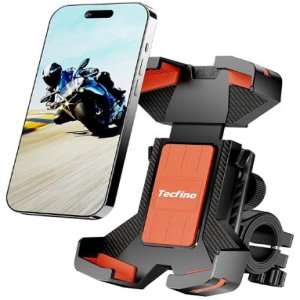 Motorcycle Bike Phone Mount Holder, Handlebar Mounted Cell Phone Holder for Bike, Universal Bicycle Phone Mount, 360° Rotation